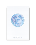 LIMITED STOCK Moon Study Watercolor original [PRE-ORDER]